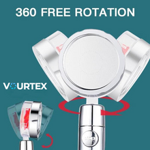 Load image into Gallery viewer, Vourtex™ - 360° High Pressure Shower Head
